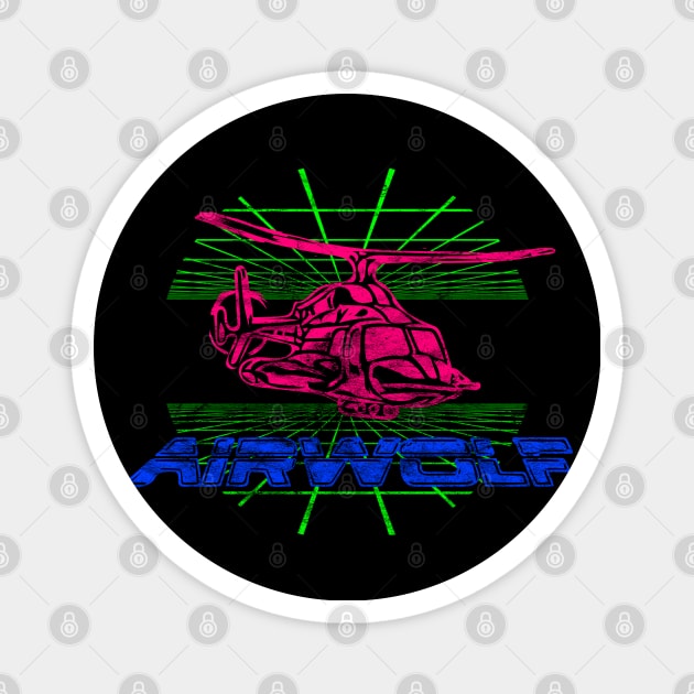 Airwolf Magnet by Doc Multiverse Designs